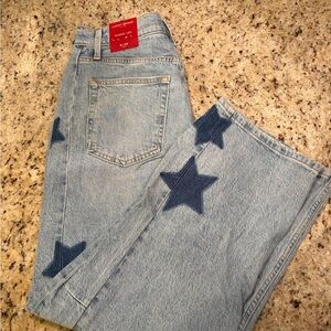 Lucky Brand Barrel Women's Blue Star Jeans